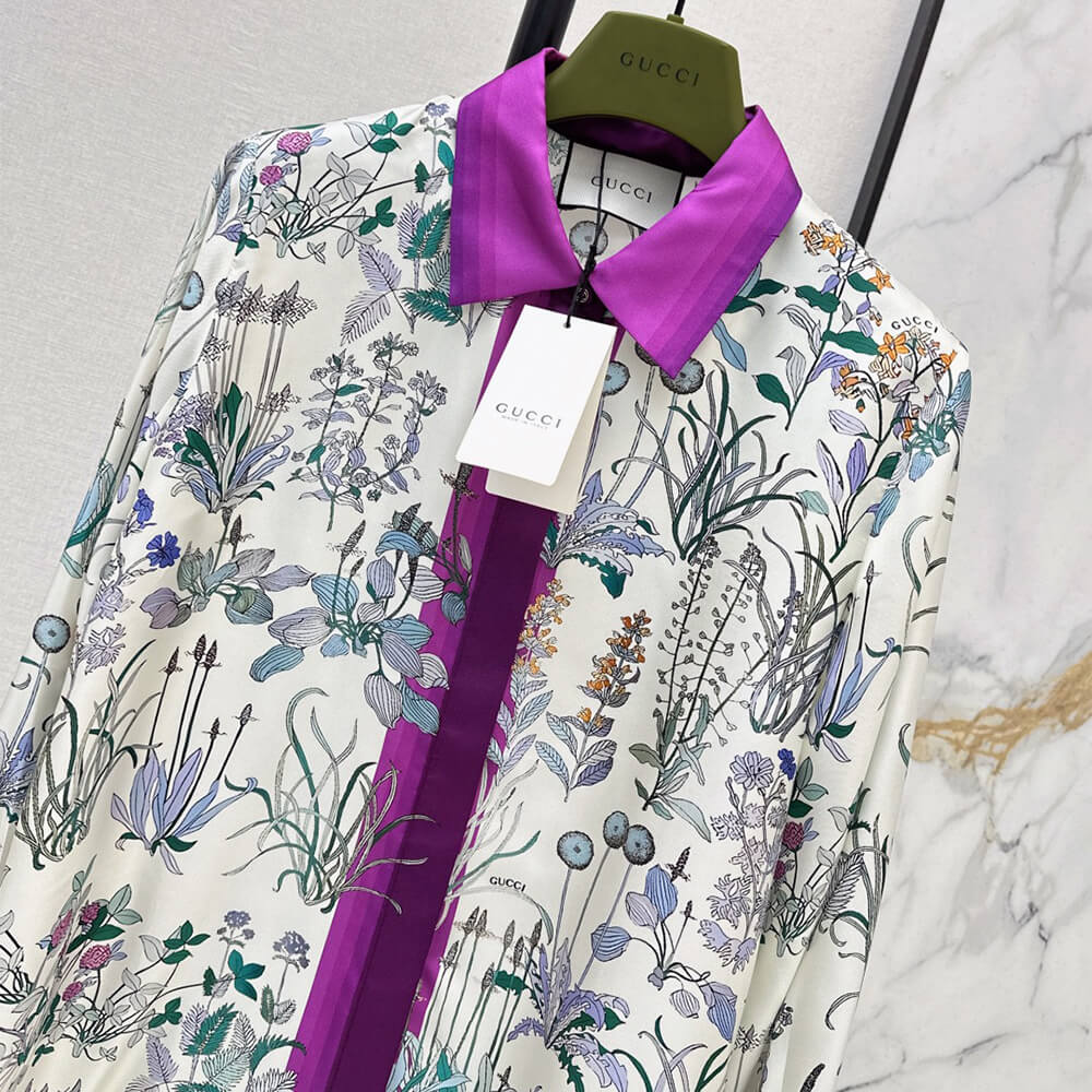 Gvc*1 WOMEN SILK SHIRT(size:S|M|L|XL)