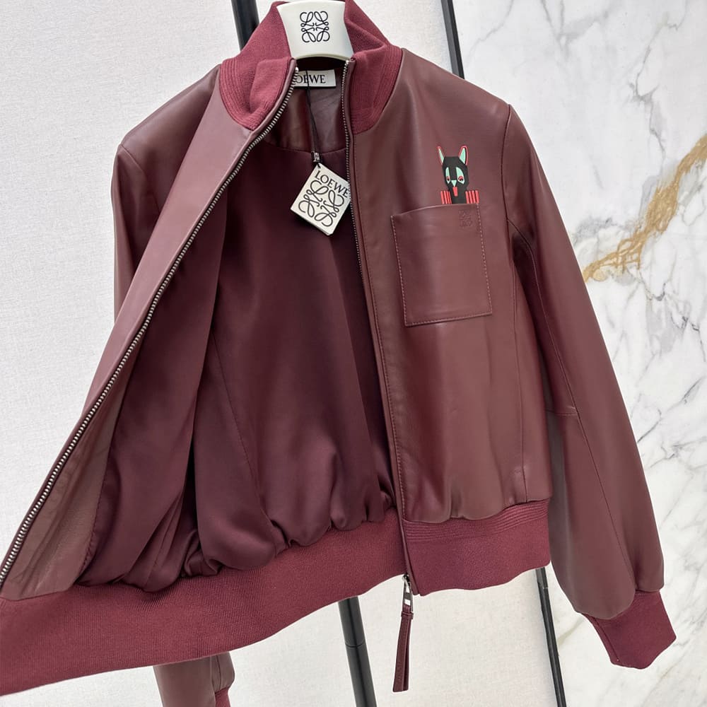 L0ew* WOMEN Genuine Leather COAT(size:S|M|L)