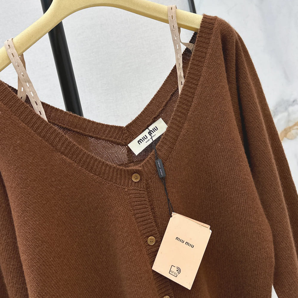 M1um1u WOMEN CARDIGAN(size:S|M|L)
