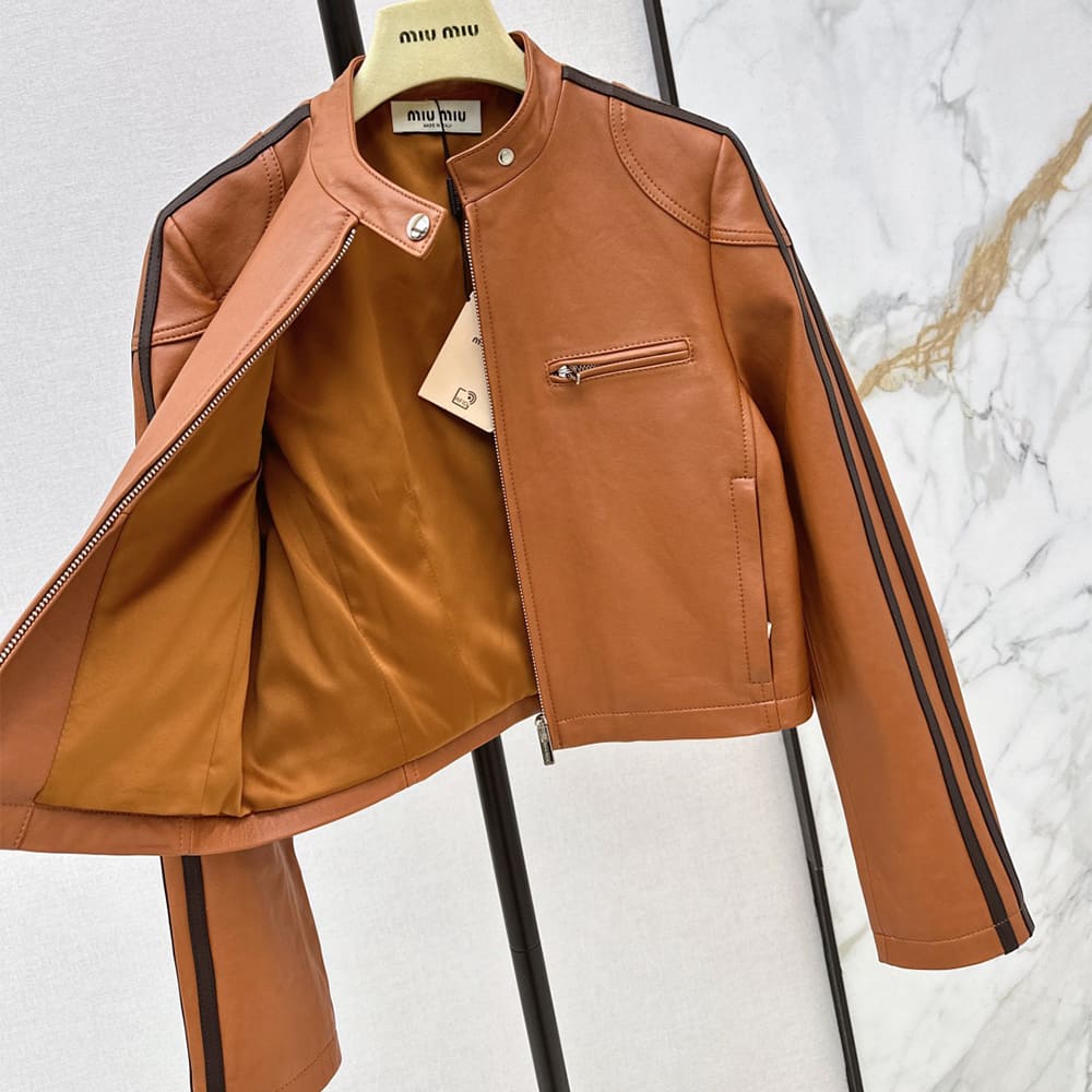 M1um1u WOMEN Genuine Leather SUIT(size:S|M|L)