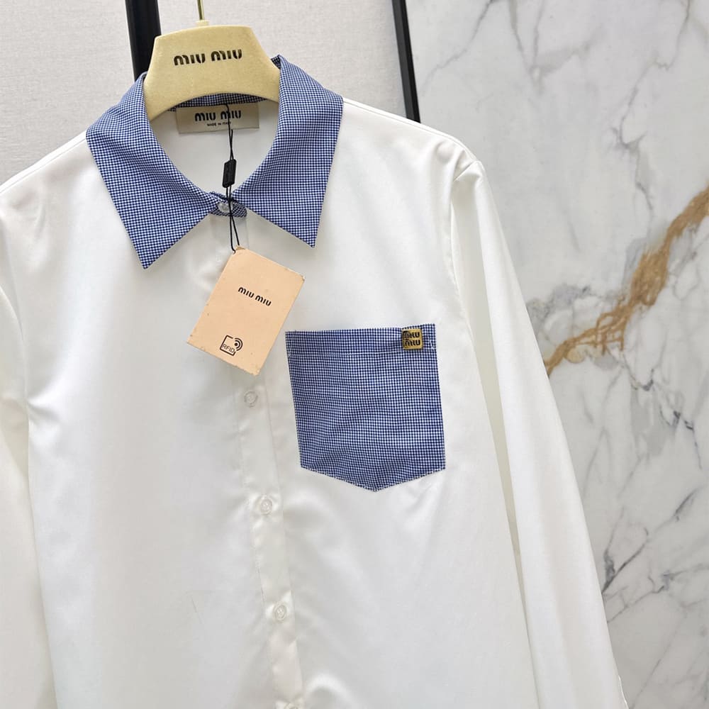 M1um1u WOMEN SHIRT(size:S|M|L)