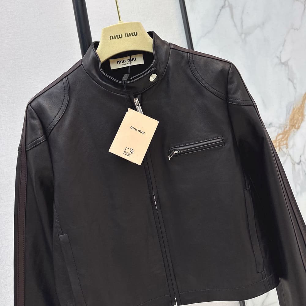 M1um1u WOMEN Genuine Leather SUIT(size:S|M|L)