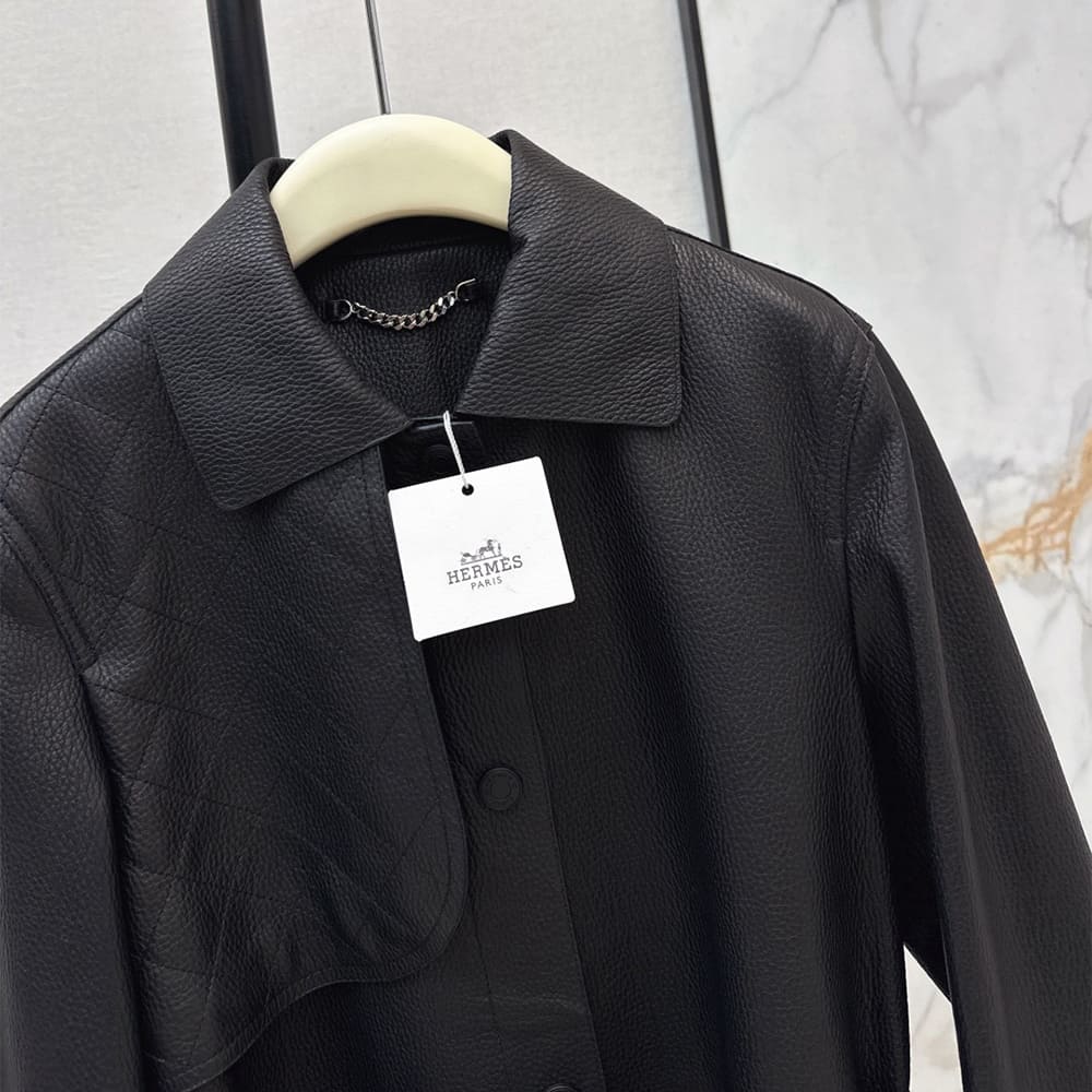 H**me5 WOMEN Genuine Leather COAT(size:S|M|L)