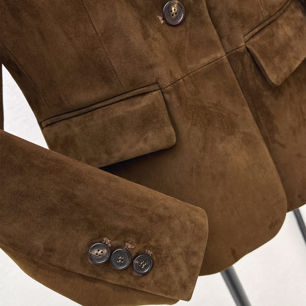 Brunello Cucinelli WOMEN Genuine Leather COAT(size:S|M|L)