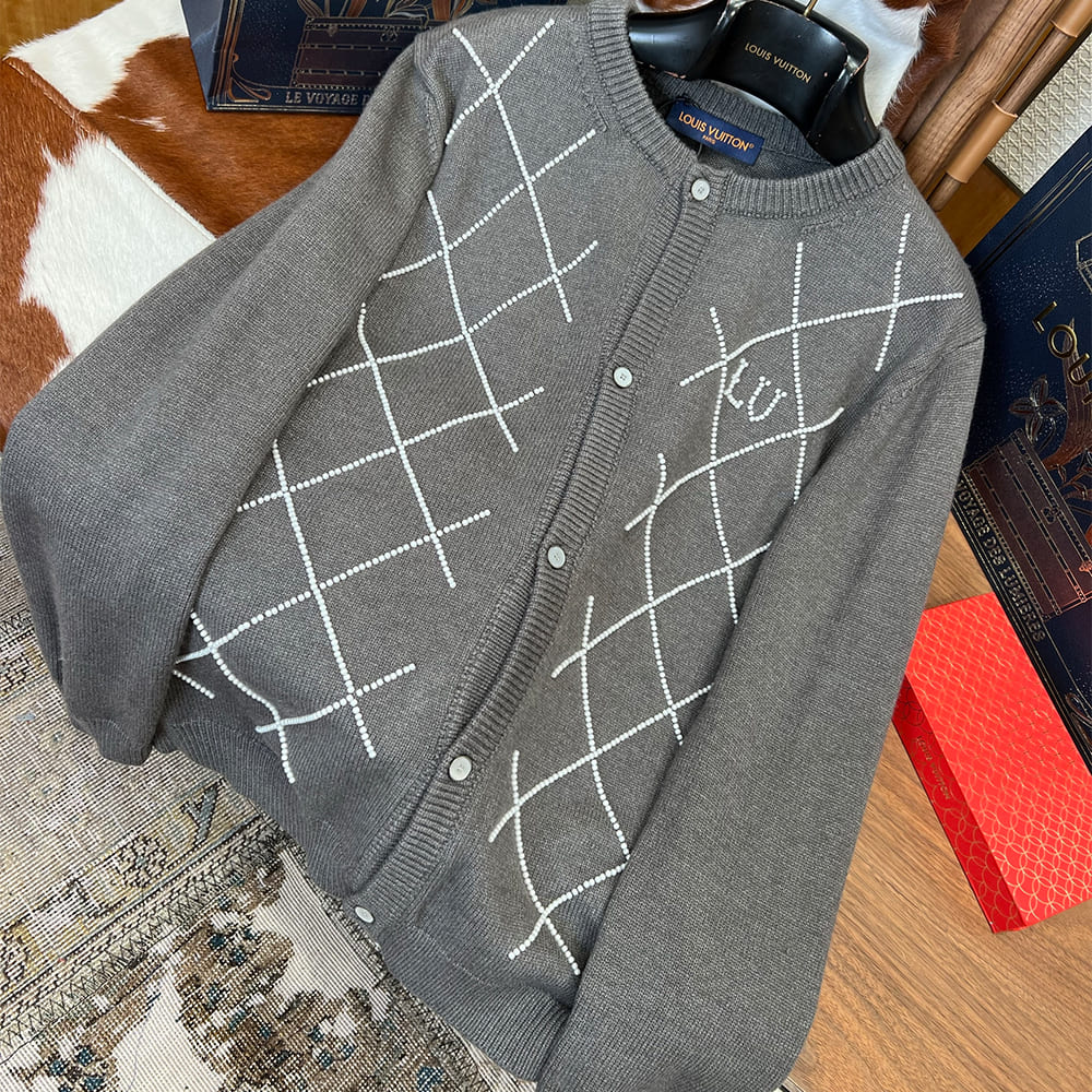 LV UNISEX CARDIGAN(size:S|M|L|XL)