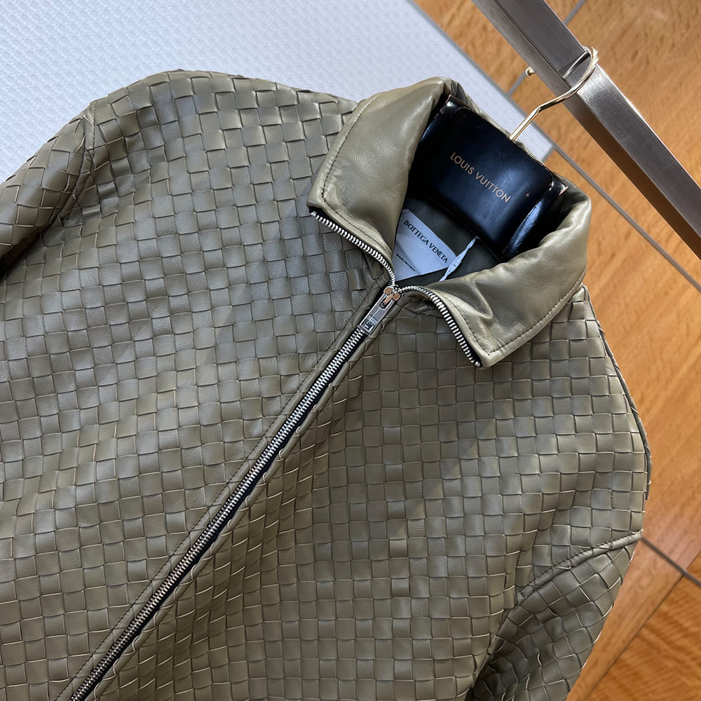 B0tt*ga Ven*ta UNISEX Genuine Leather COAT(size:48|50|52|54|56)