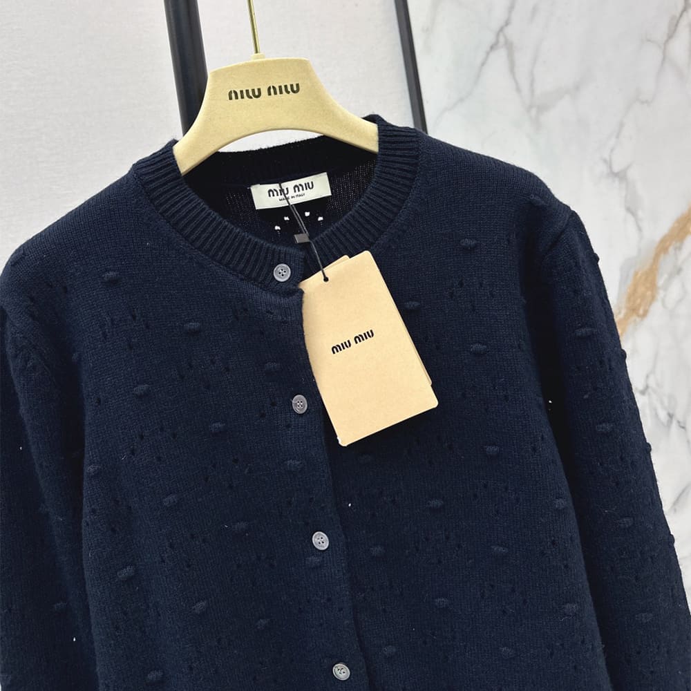 M1um1u WOMEN CARDIGAN(size:S|M|L)