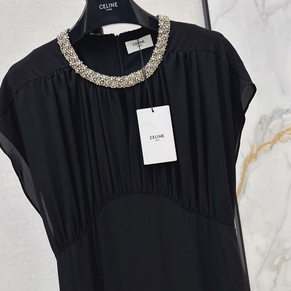 Ce1i*e WOMEN SILK DRESS(size:S|M|L)