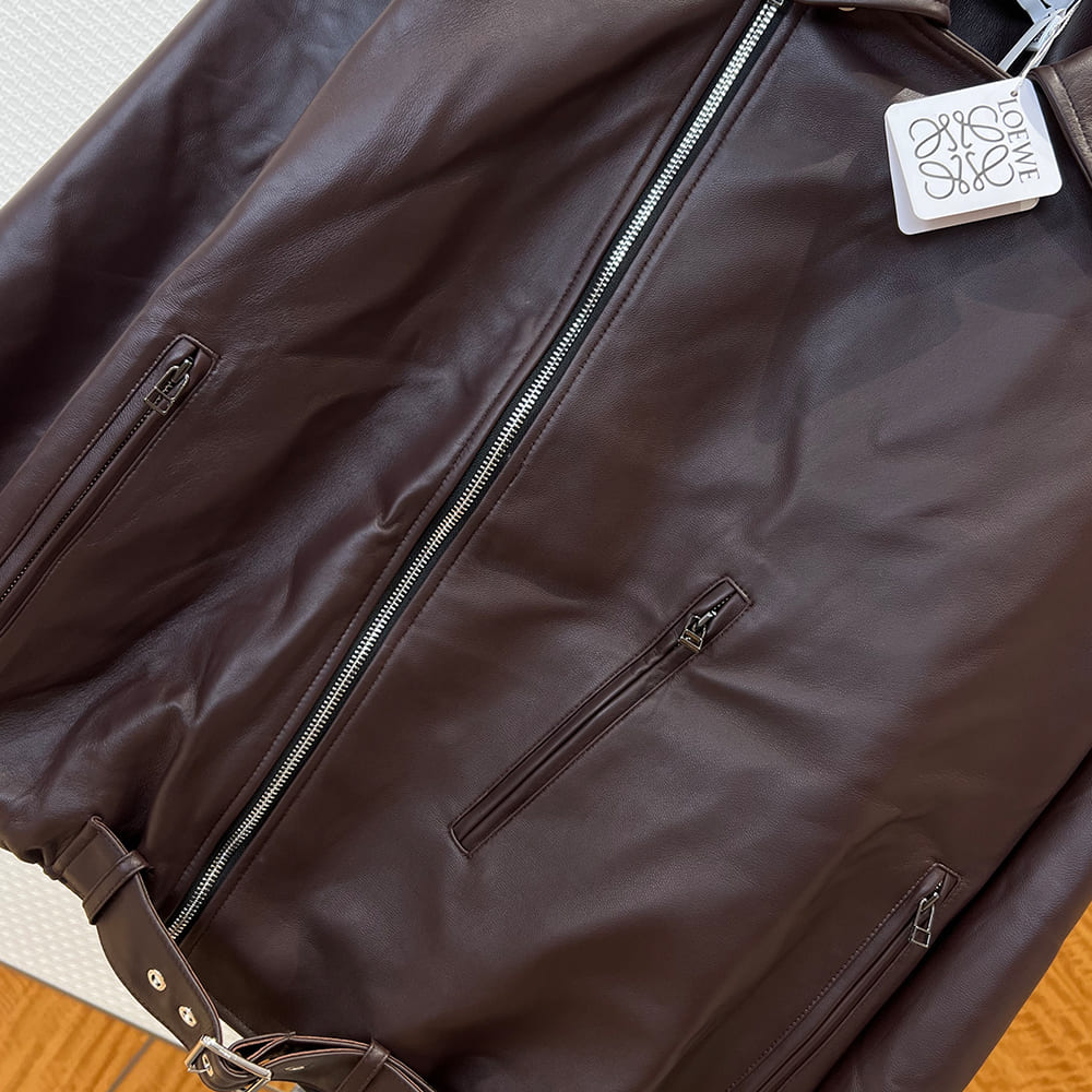 L0ew* UNISEX Genuine Leather COAT(size:46|48|50|52)