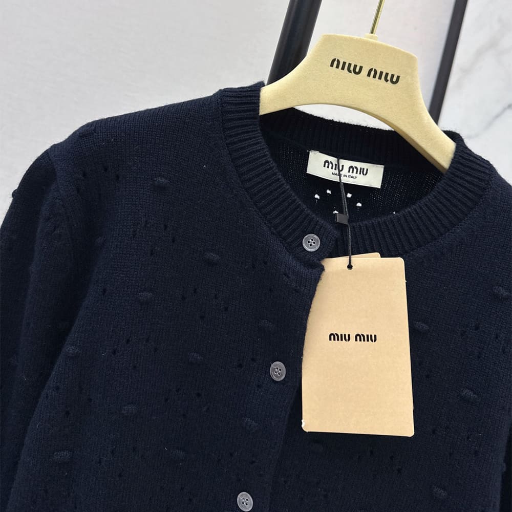 M1um1u WOMEN CARDIGAN(size:S|M|L)