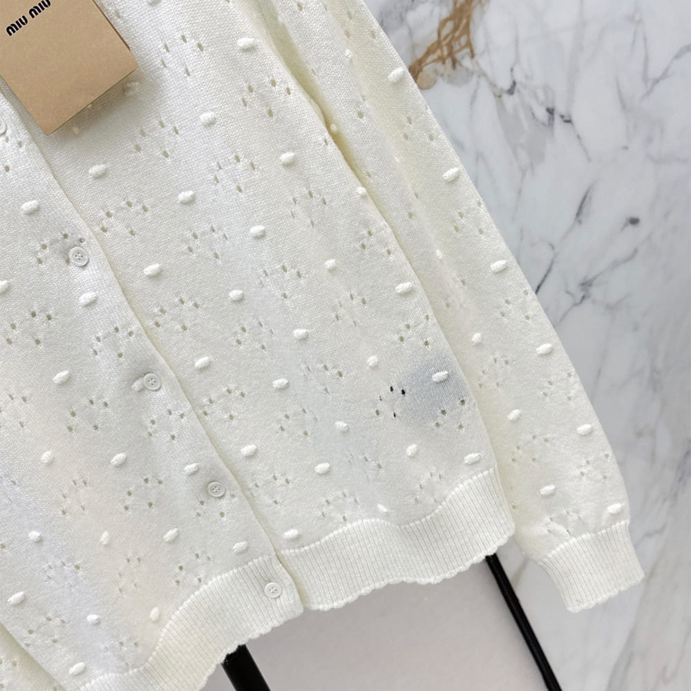 M1um1u WOMEN CARDIGAN(size:S|M|L)