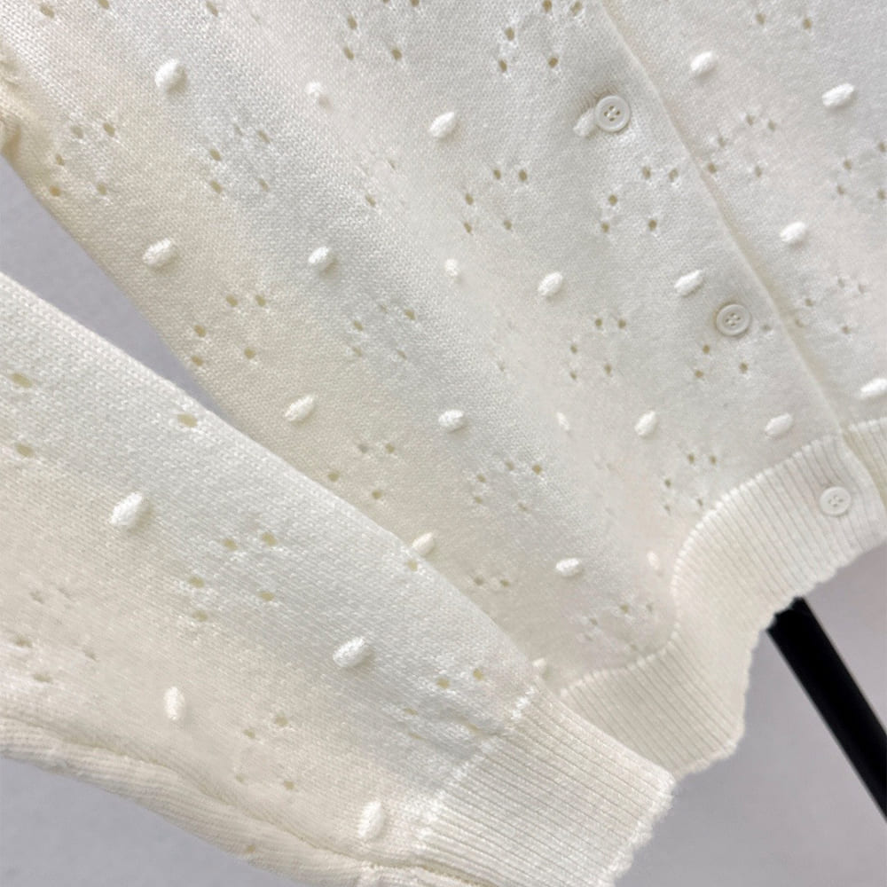 M1um1u WOMEN CARDIGAN(size:S|M|L)