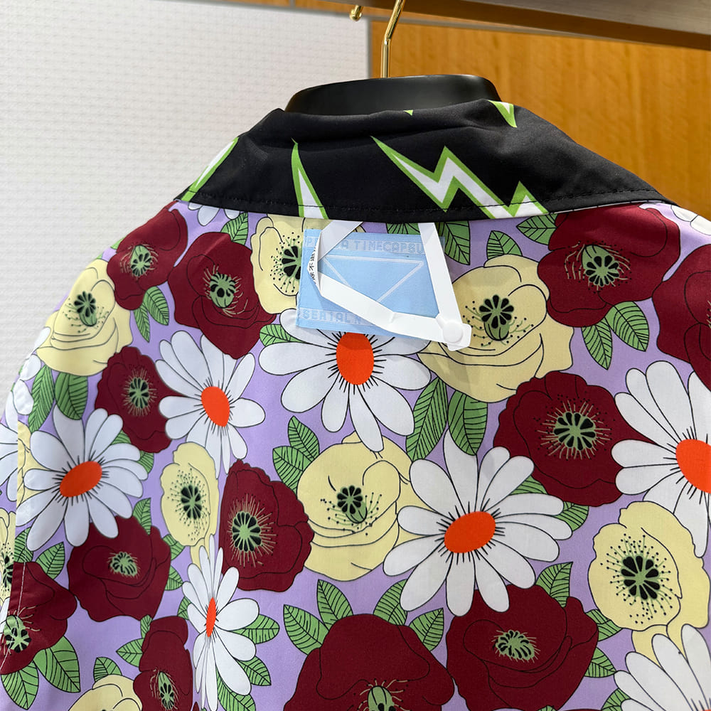 Pra*a UNISEX REVERSIBLE SHIRT(size:S|M|L|XL)