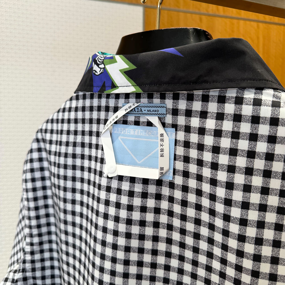 Pra*a UNISEX REVERSIBLE SHIRT(size:S|M|L|XL)