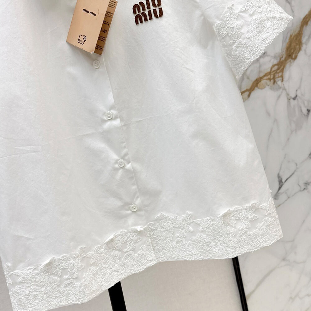 M1um1u WOMEN SHIRT(size:S|M|L)