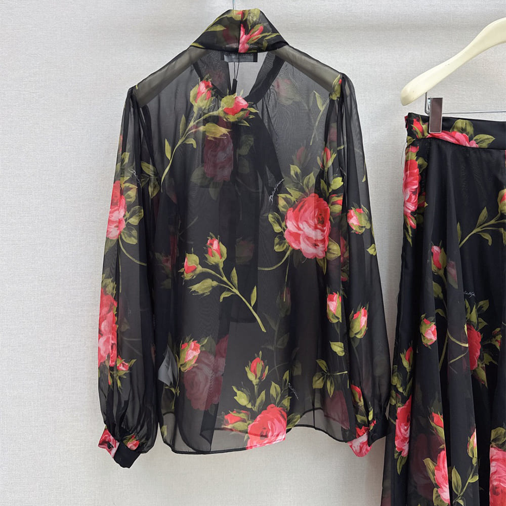 Dolce & Gabbana WOMEN SILK SUIT(size:S|M|L|XL)