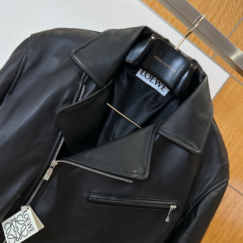 L0ew* UNISEX Genuine Leather COAT(size:48|50|52|54|56)
