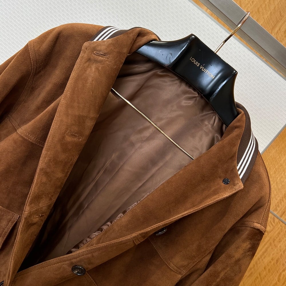 M1um1u UNISEX Genuine Leather COAT(size:S|M|L|XL)