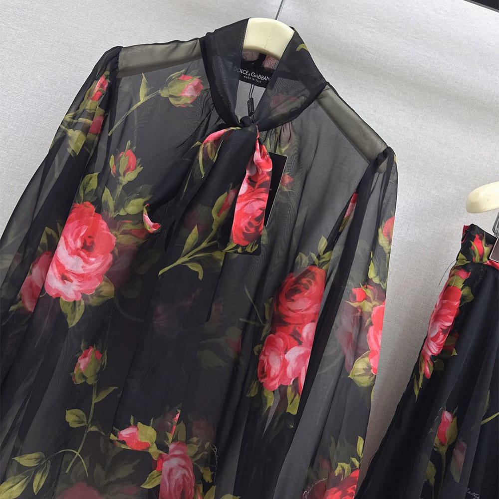 Dolce & Gabbana WOMEN SILK SUIT(size:S|M|L|XL)