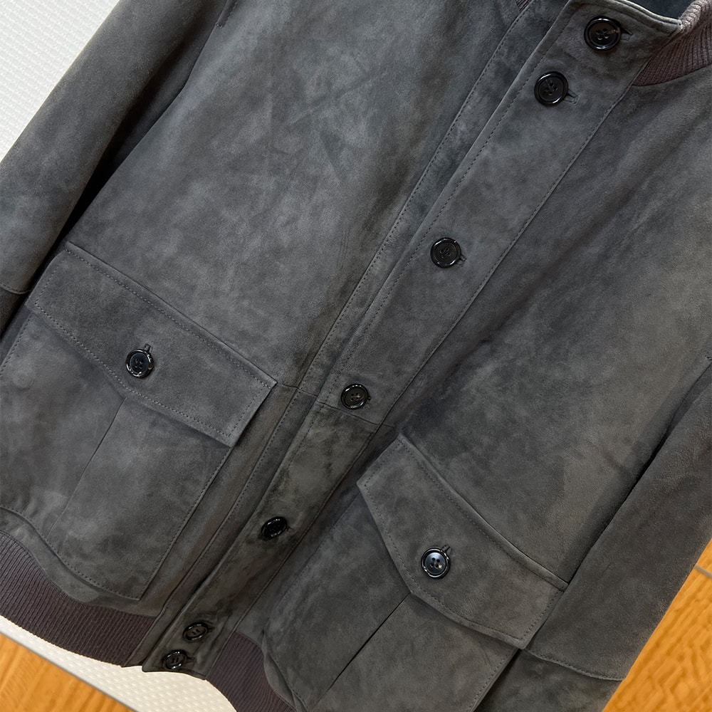 ZEGNA UNISEX Genuine Leather COAT(size:46|48|50|52|54)