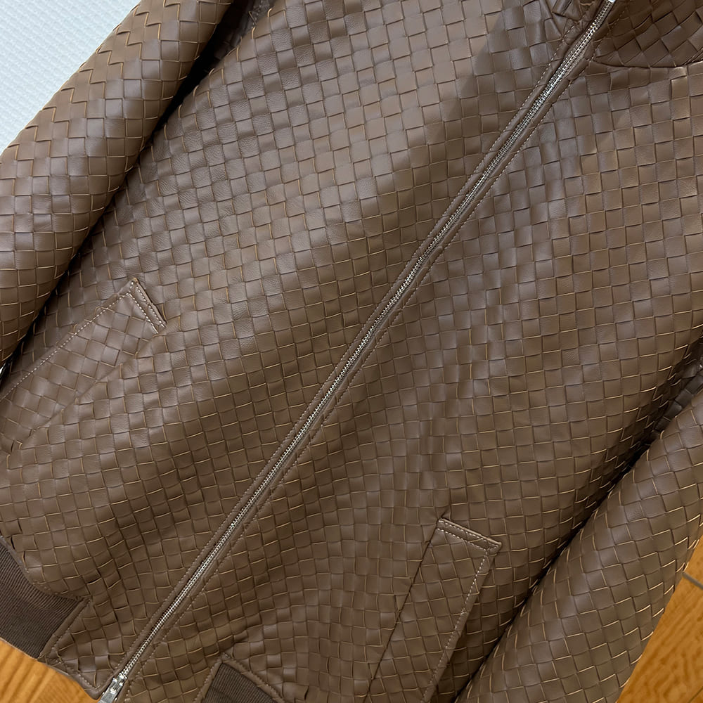 B0tt*ga Ven*ta UNISEX Genuine Leather COAT(size:48|50|52|54|56)