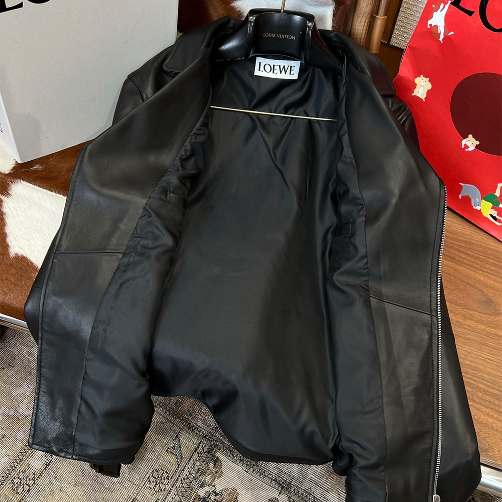 L0ew* UNISEX Genuine Leather COAT(size:48|50|52|54|56)