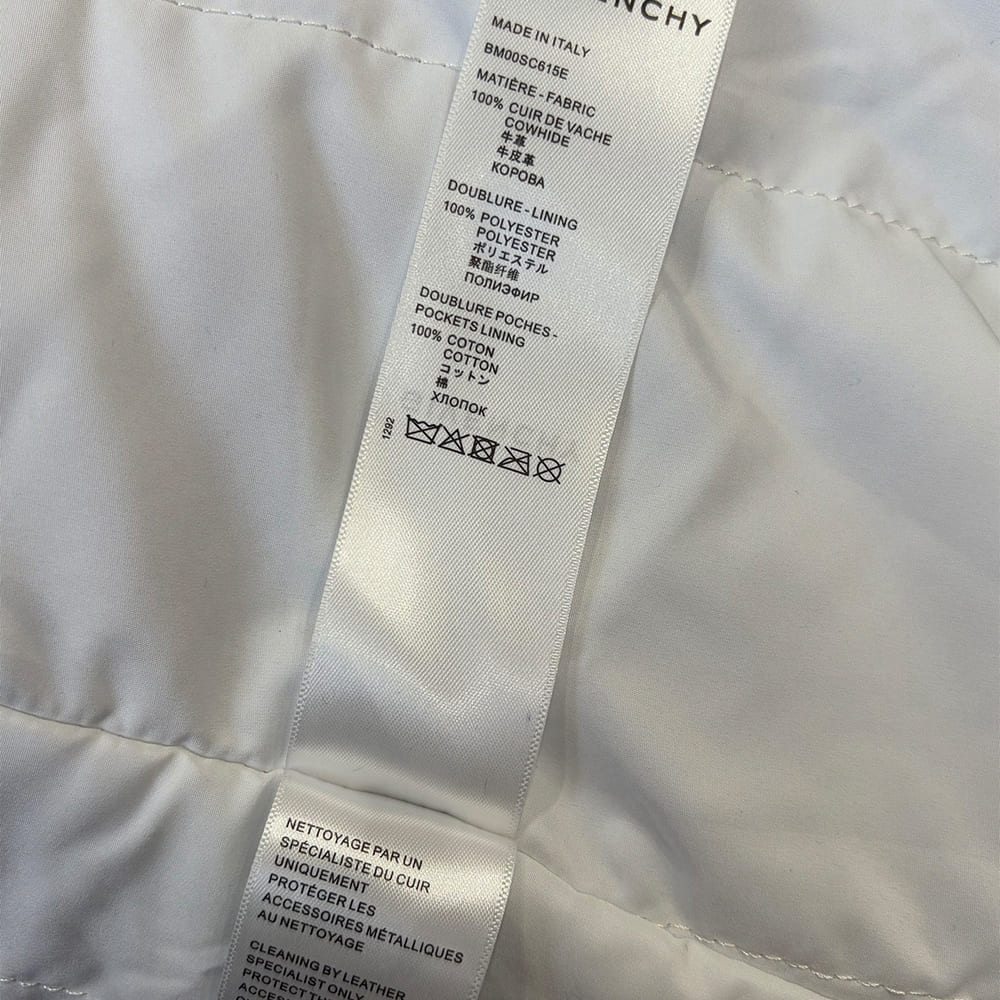 GIVENCHY UNISEX Genuine Leather COAT(size:44|46|48|50|52)