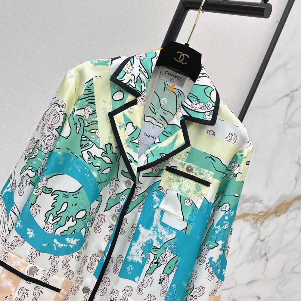 Ch**el WOMEN SILK SUIT(size:S|M|L|XL)