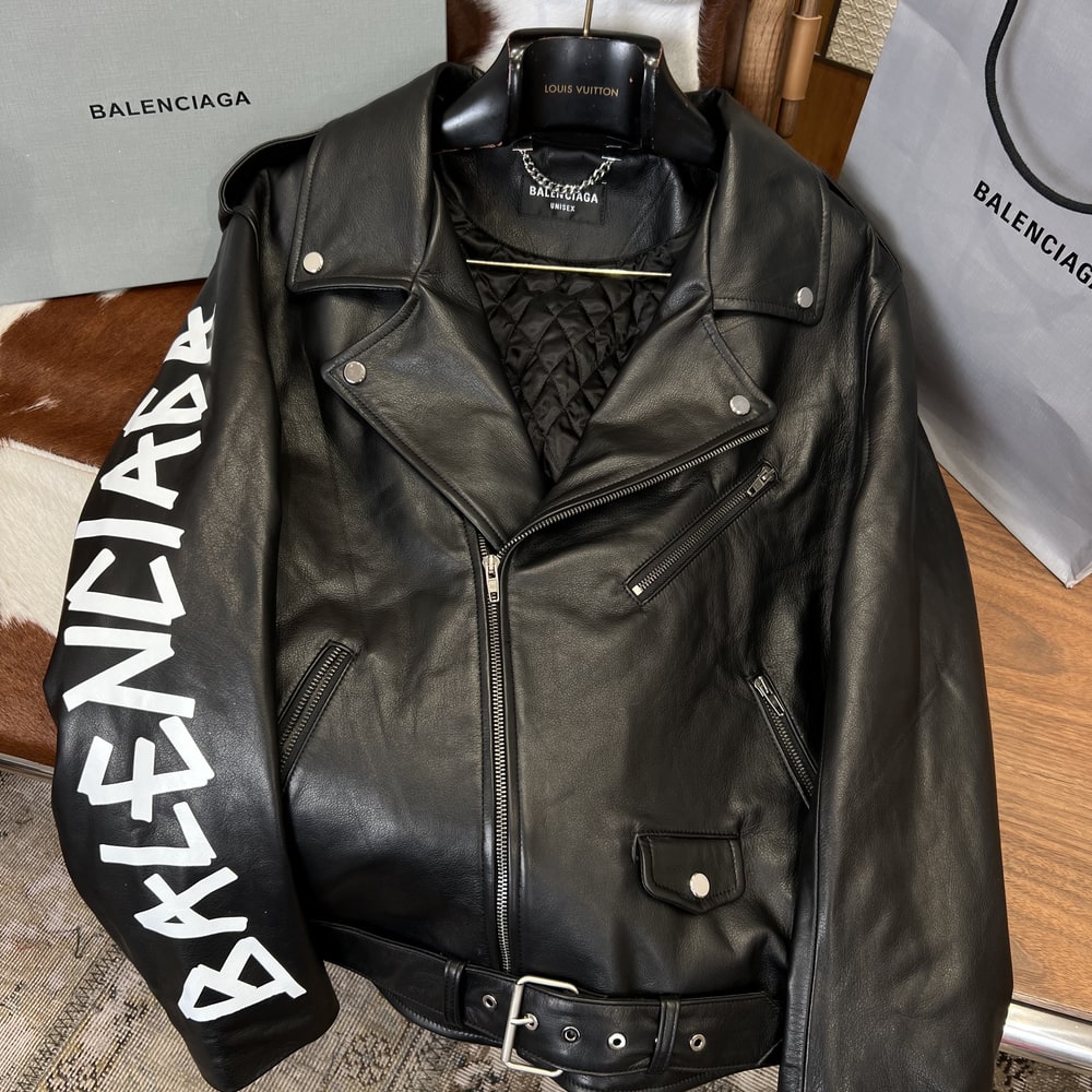 Ba1en*iaga UNISEX Genuine Leather COAT(size:M|L|XL|XXL|XXXL)