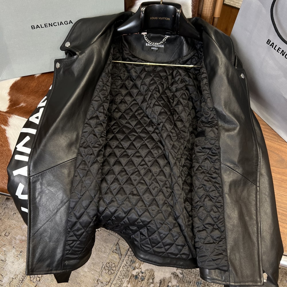 Ba1en*iaga UNISEX Genuine Leather COAT(size:M|L|XL|XXL|XXXL)