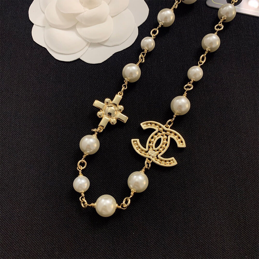 Ch**el PEARL NECKLACE