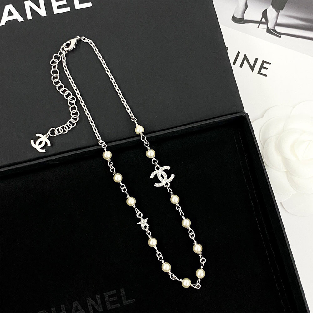 Ch**el Pearl Necklace