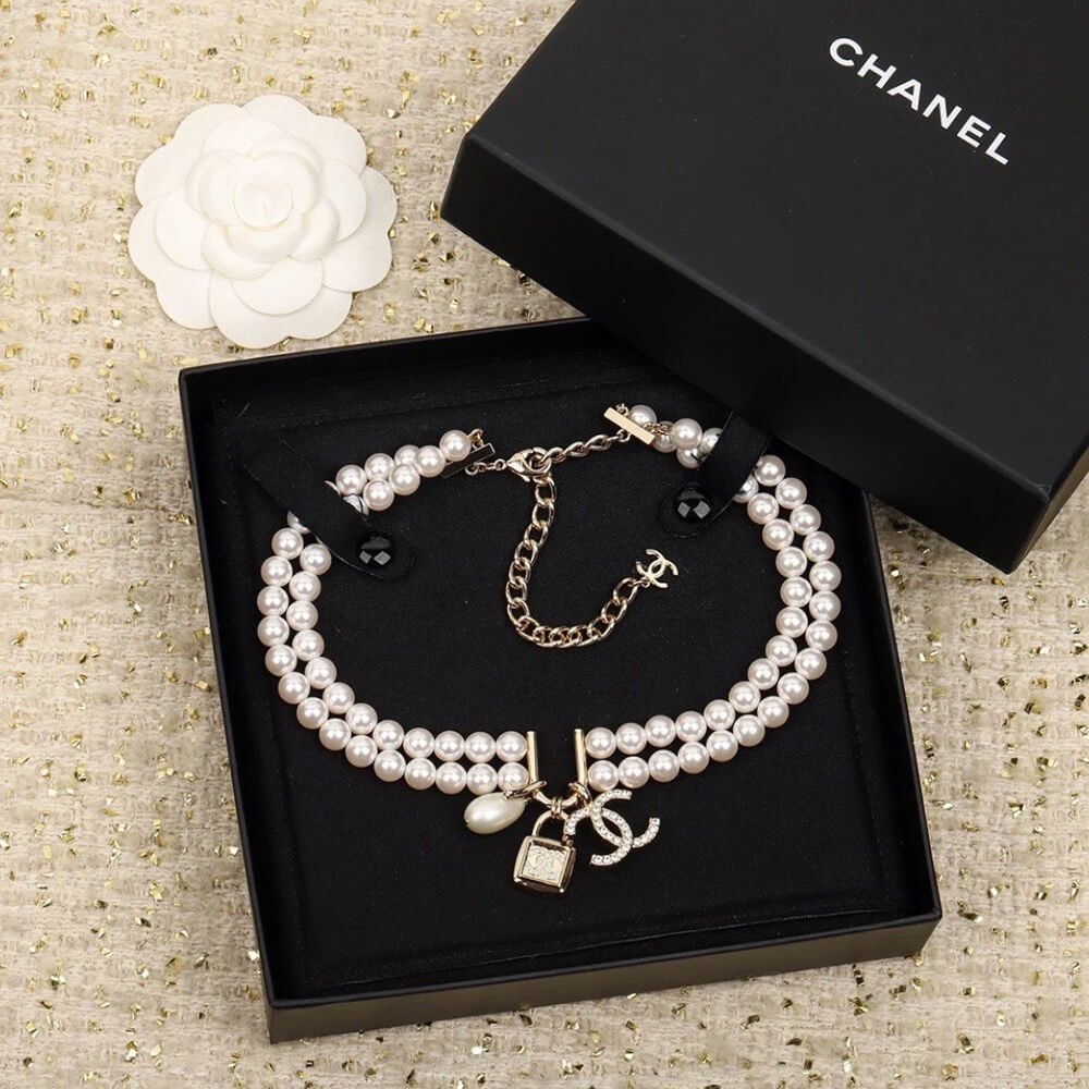 Ch**el Pearl Necklace