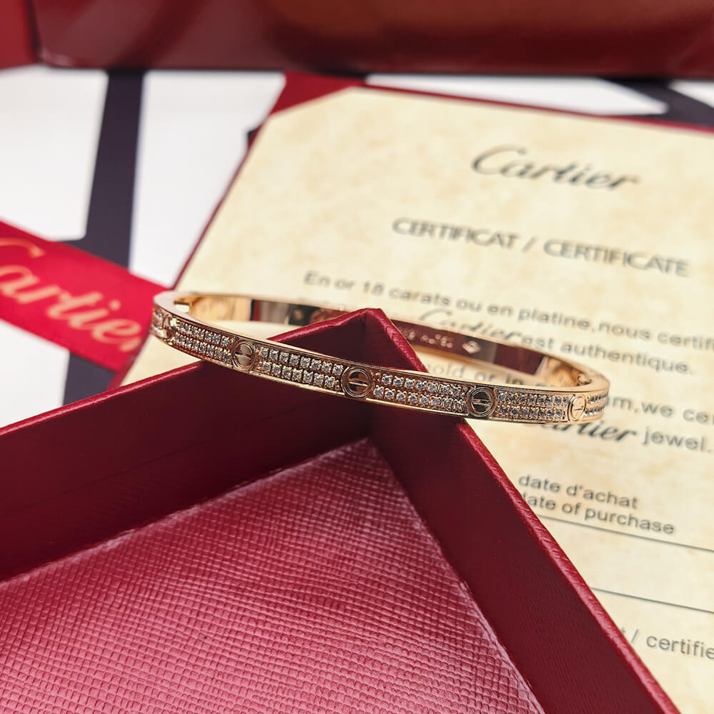 Ca*t1er LOVE bracelet