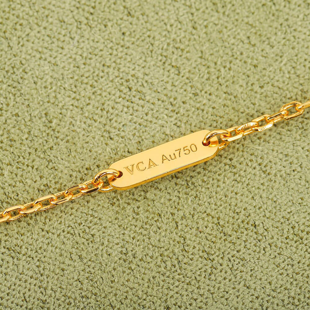 V*n Cl**f & Arpels Lucky Alhambra butterfly pendant
