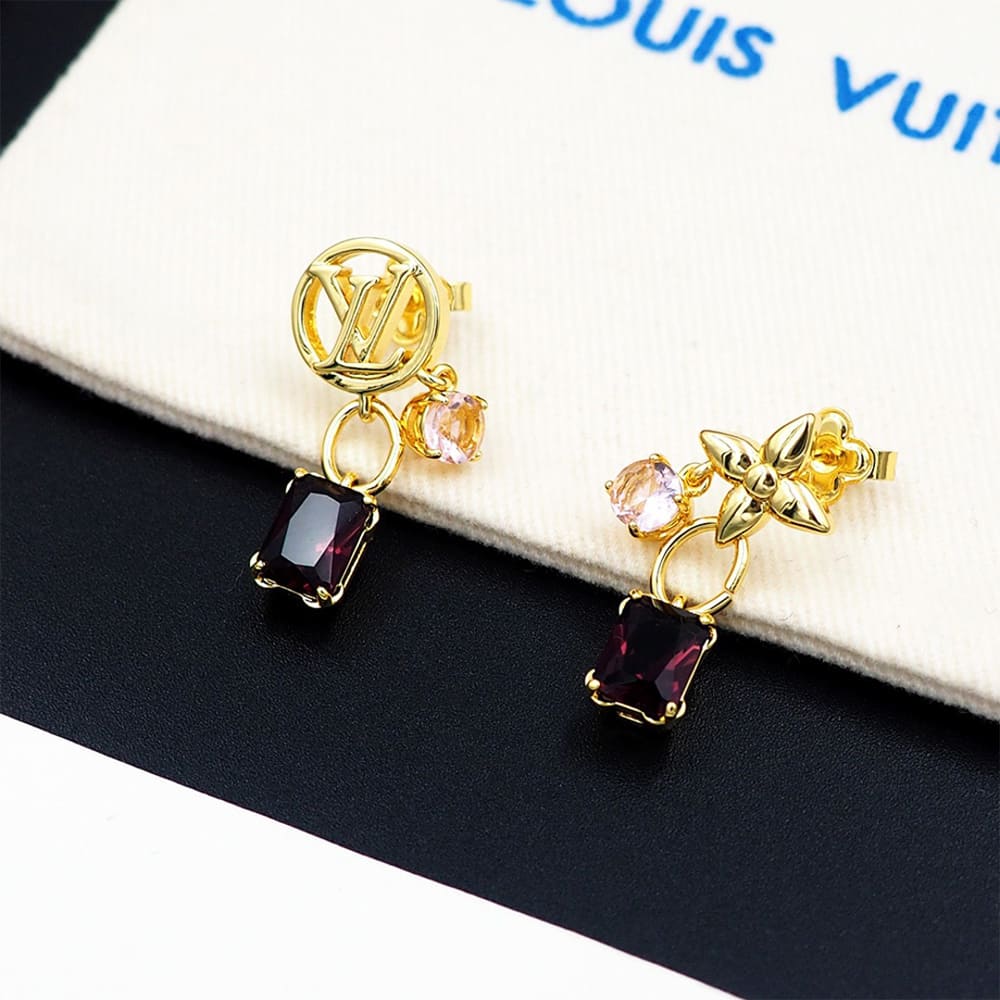 LV CIRCLE HEIRLOOM EARRINGS