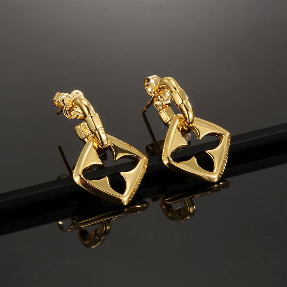 LV PUFFYGRAM EARRINGS