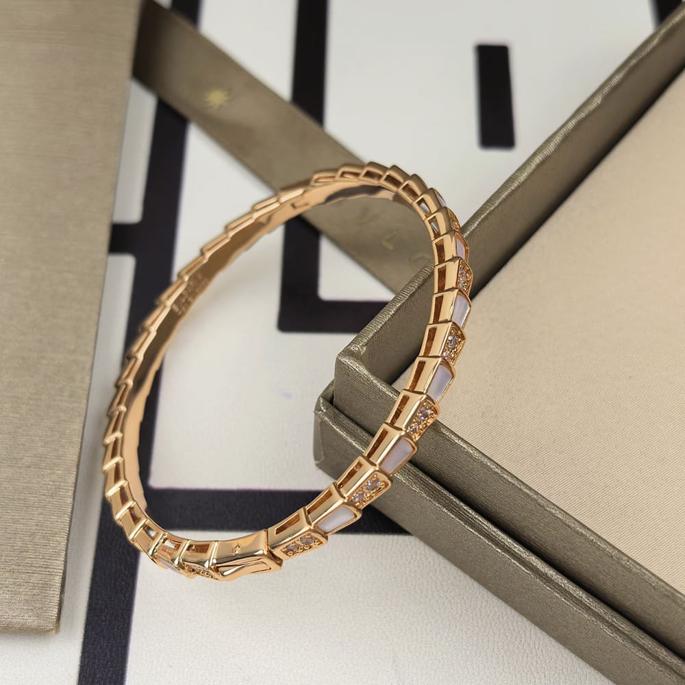 Bv1g*ai Serpenti Viper Bracelet