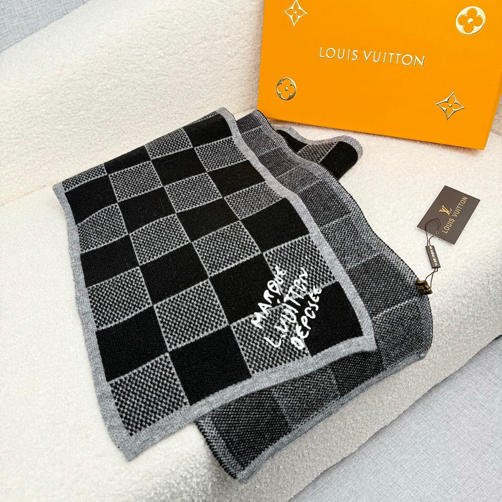 LV Damier Heritage Scarf