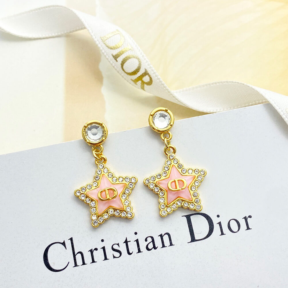 D10r Petit CD Lucky Baroque Earrings