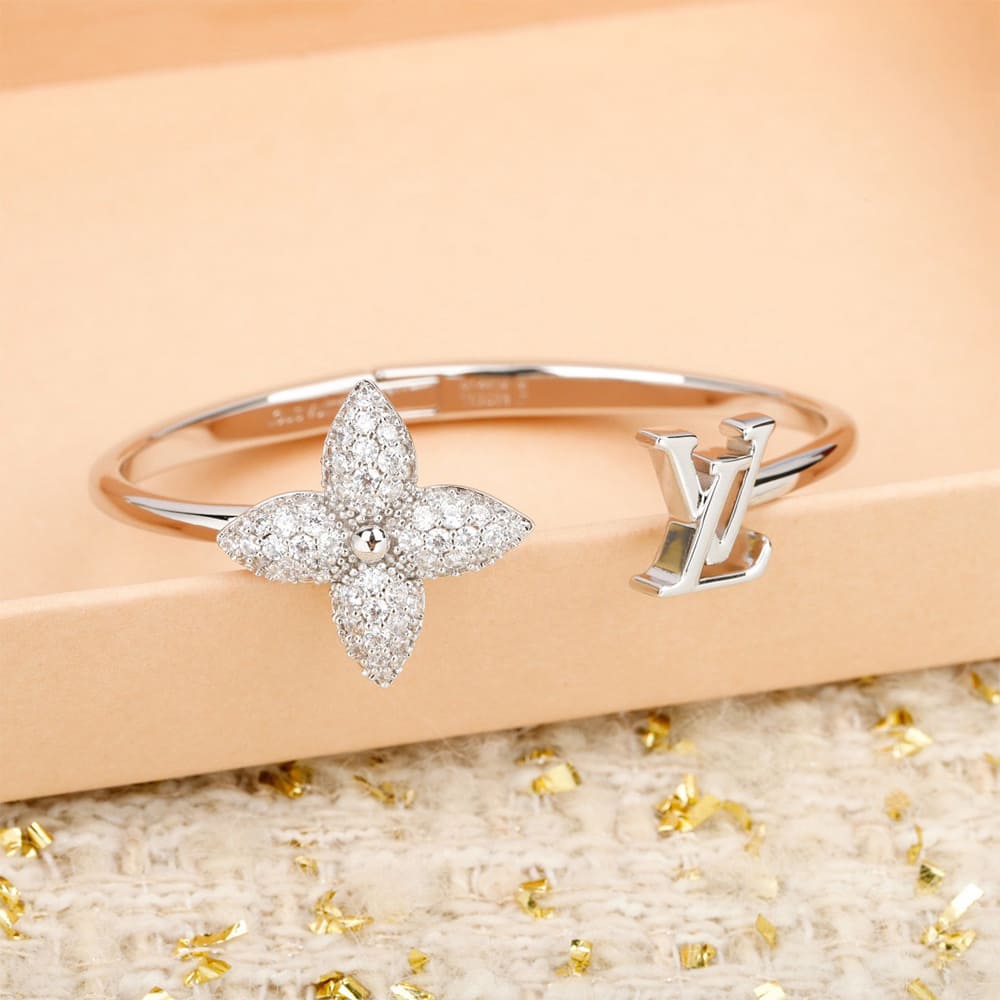 LV L0visette Signature Strass Bracelet