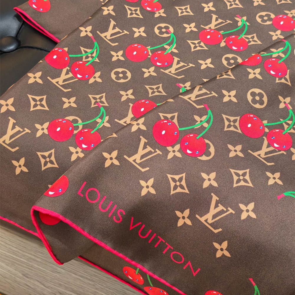 LV x TM Monogram Cerise Square 90
