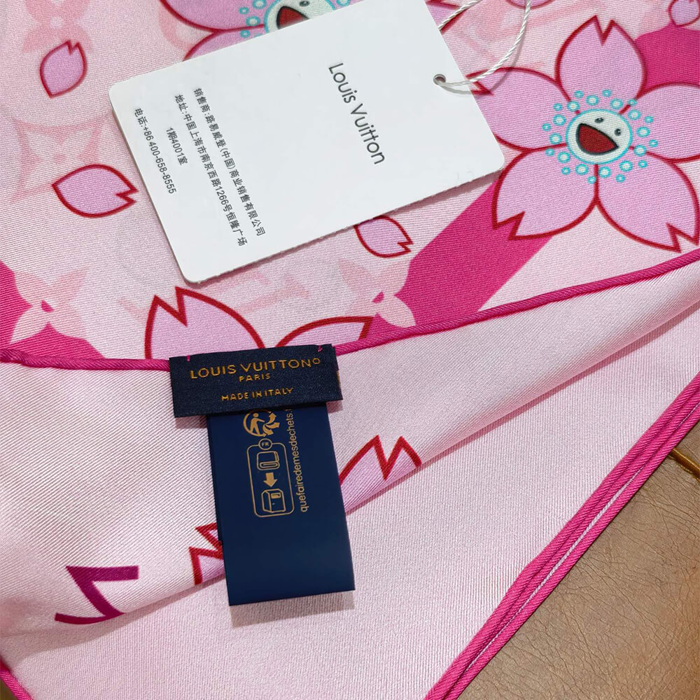 LV x TM Monogram Cherry Blossom Square 70