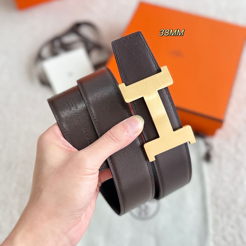 H**me5 Boucle de ceinture Constance & Cuir de ceinture r??versible 38 mm