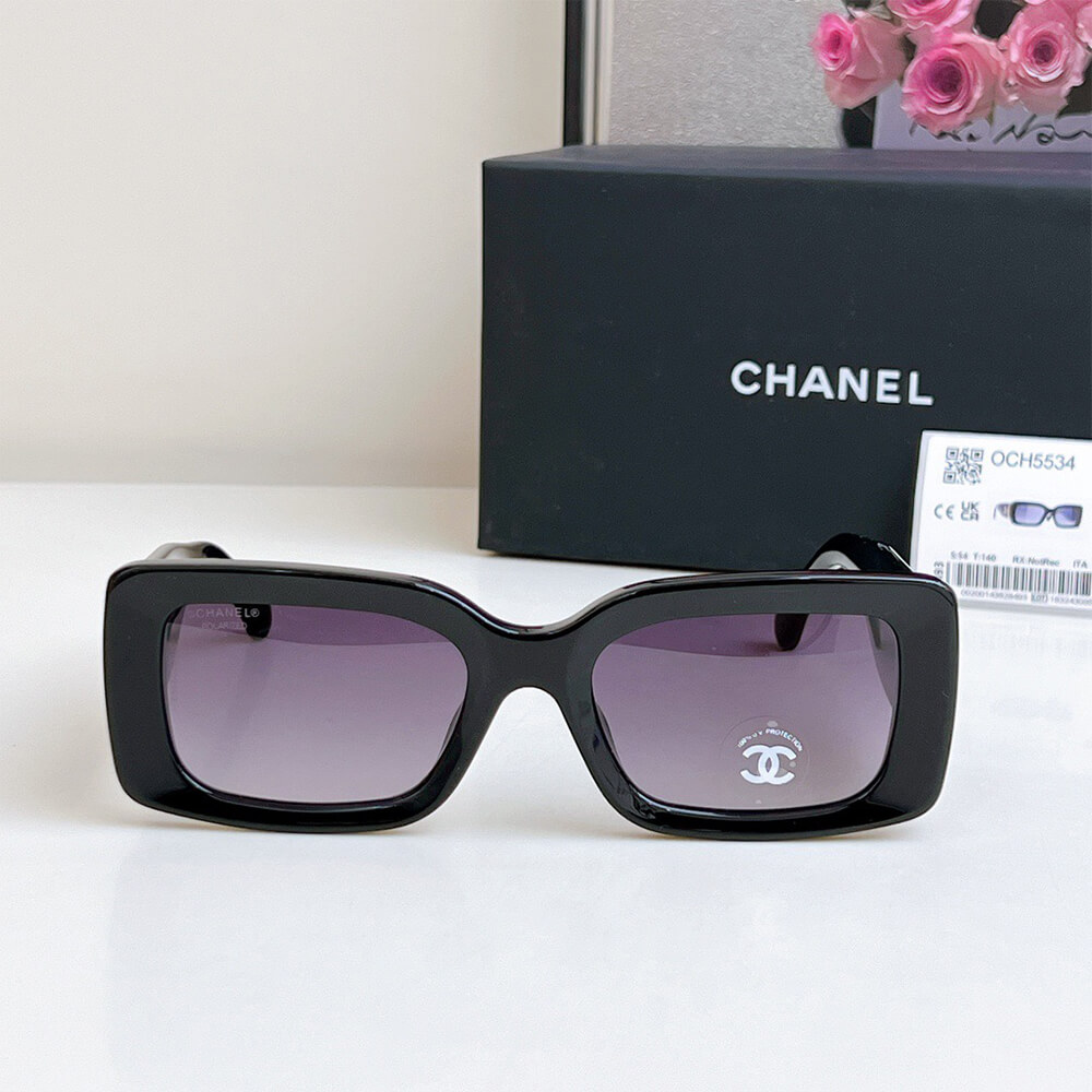 Ch**el Rectangle Sunglasses