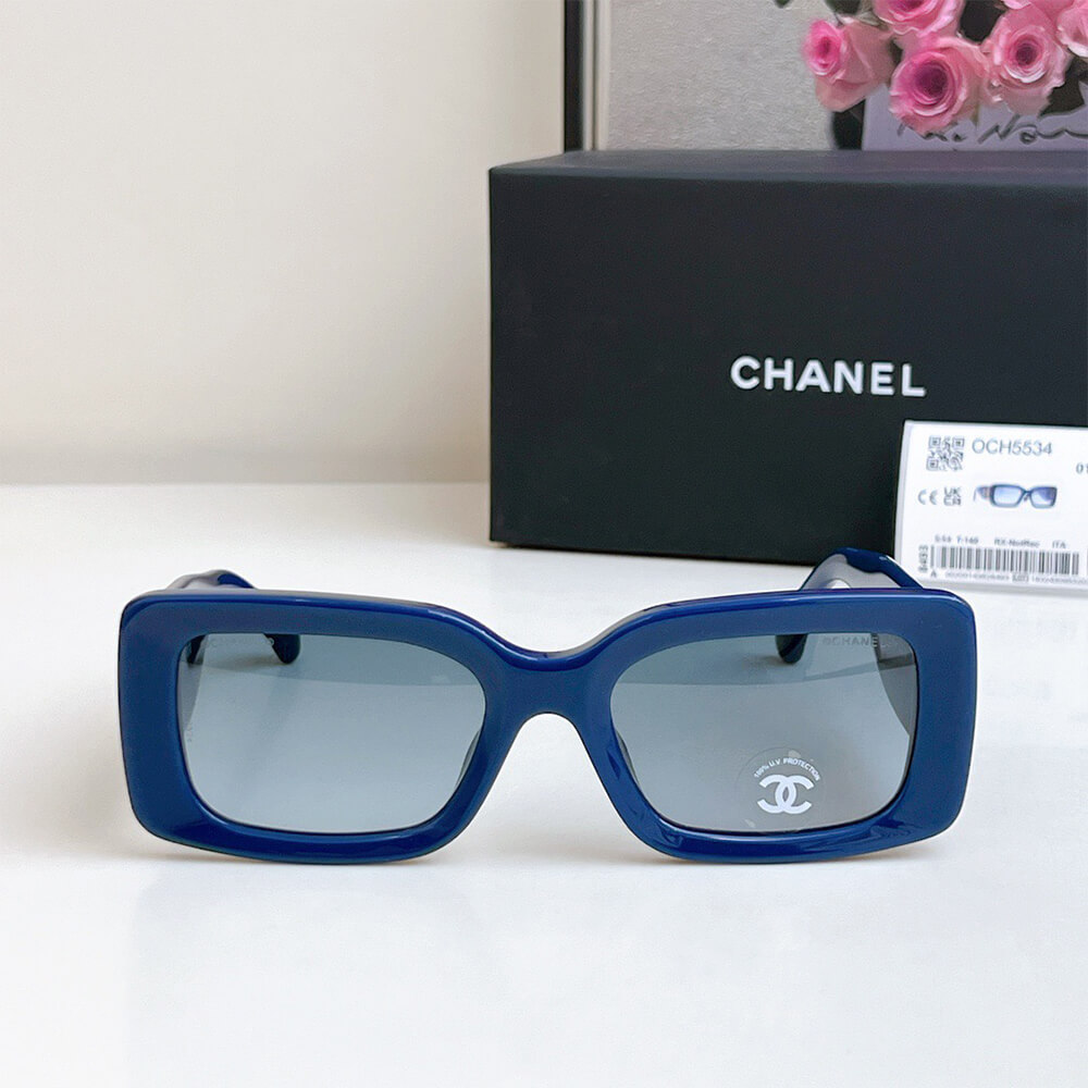 Ch**el Rectangle Sunglasses
