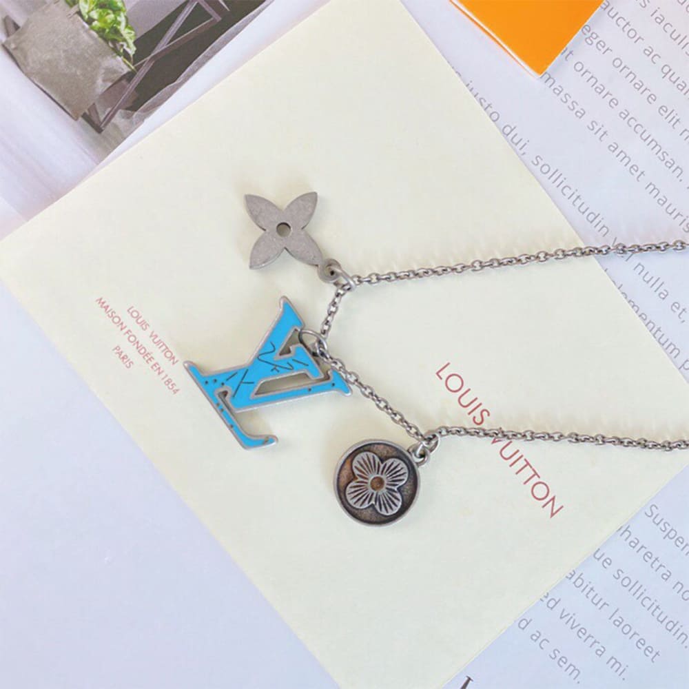 LV Turquoise Necklace