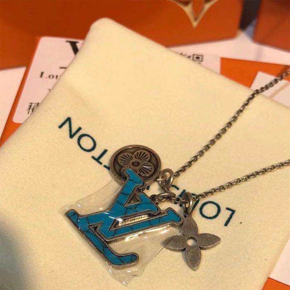 LV Turquoise Necklace