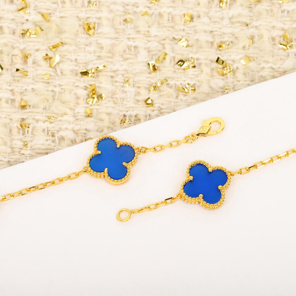 VCA Vintage Alhambra long necklace, 20 motifs