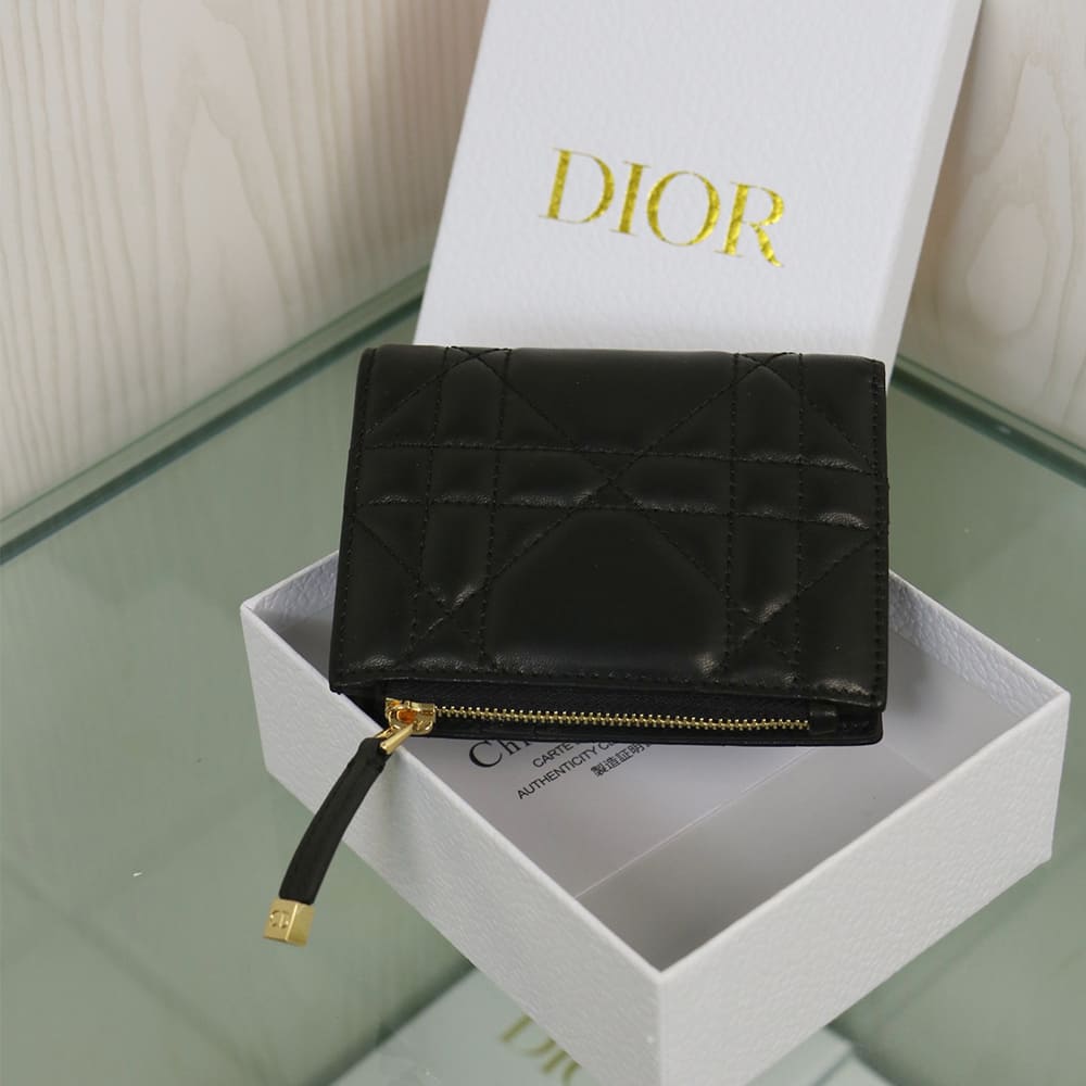 D10r Caro Dahlia Wallet with Crystals(HIGH-END GRADE)